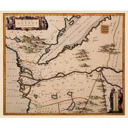 Middle East Egypt - Blaeu 1662