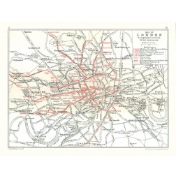 London Tube Railways England - Philip 1904