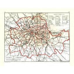 County of London England - Philip 1904