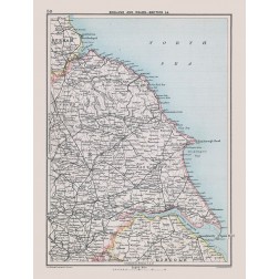 Northeast England - Bartholomew 1892