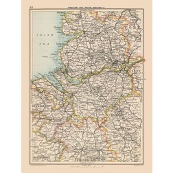 Northwest England - Bartholomew 1892