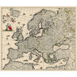 Europe - De Wit 1700