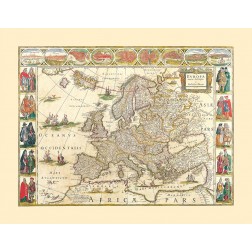 Europe - Blaeu 1665