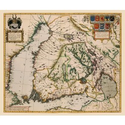 Scandinavia Finland - Blaeu 1662