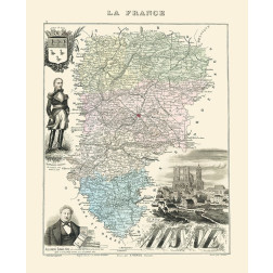 Aisne Region France - Migeon 1869