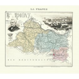 Bouches du Rhone Region France - Migeon 1896