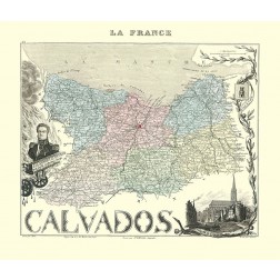 Calvados Region France - Migeon 1869