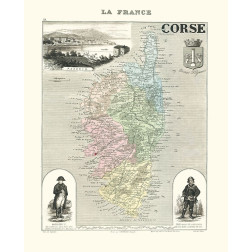 Corse Region France - Migeon 1869