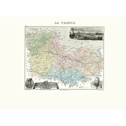 Cotes du Nord Region France - Migeon 1869