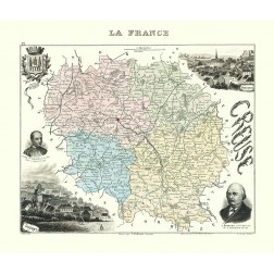 Creuse Region France - Migeon 1869