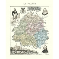 Dordogne Region France - Migeon 1869