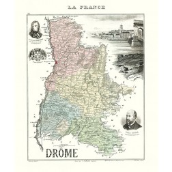 Drome Region France - Migeon 1869
