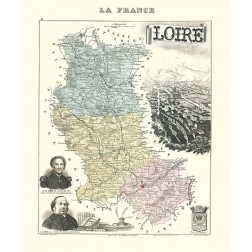 Loire Region France - Migeon 1869