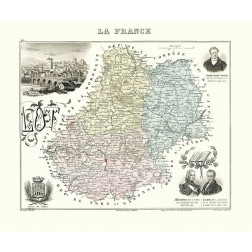 Lot Region France - Migeon 1869
