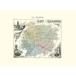 Lot et Garonne Region France - Migeon 1869