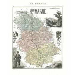 Haute Marne Region France - Migeon 1869