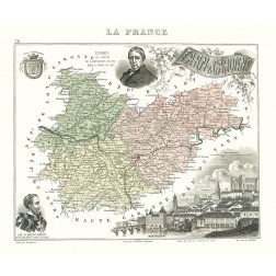 Tarn et Garonne France - Migeon 1869