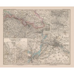 Silesia Germany - Stieler 1885