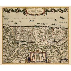 Holy Land Israel - Visscher 1659