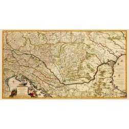 Eastern Europe Hungary - Visscher 1687