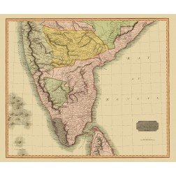 Southern Hindostan British India - Thomson 1816