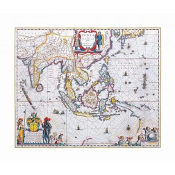 Asia India - Blaeu 1665