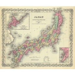 Yesso Kuriles Japan - Colton 1856