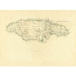 Caribbean Jamaica - Jefferys 1760