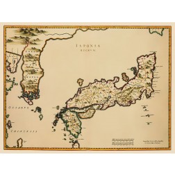 Japan - Blaeu 1655