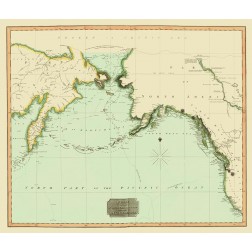 Northwest Passage between Asia America