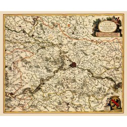 Namur Province Belgium Benelux - Visscher 1685