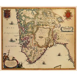 Scandinavia Stavanger Norway - Blaeu 1638