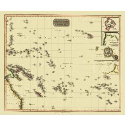 Pacific Ocean Islands Oceania - Thomson 1817