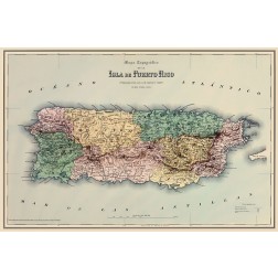 Caribbean Puerto Rico - Colton 1886