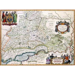 Moscow Russia - Blaeu 1665
