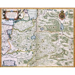 Western Russia Moscovia - Blaeu 1665