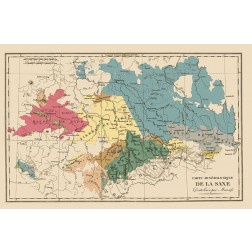 Saxony Region Germany - Agasse 1827