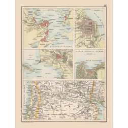 Bays South America - Bartholomew 1892