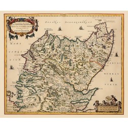 North Great Britain Scotland - Blaeu 1654