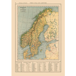Europe Norway Sweden - Reynold 1921