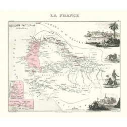 Senegal Africa - Migeon 1869