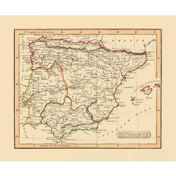 Spain Portugal - Thomas 1835