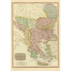 Europe Turkey - Thomson 1815