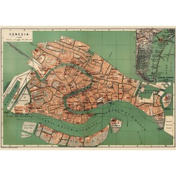 Venice Italy - Baedeker 1886