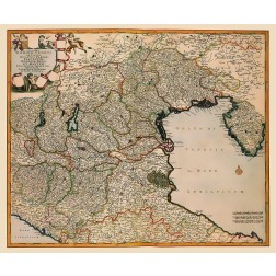 Venice Region Italy - De Wit 1688