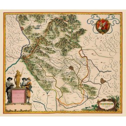 Vicenza Region Italy - Blaeu 1640