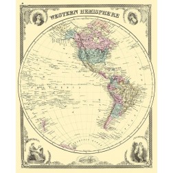 Western Hemisphere - Baskin 1876