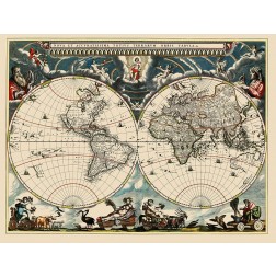 World - Blaeu 1662