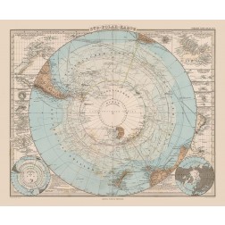 South Pole - Stieler 1885