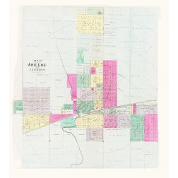 Abilene Kansas - Everts 1887